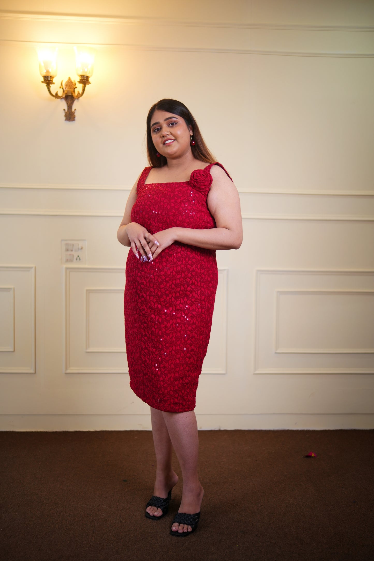 Red Rose Dress