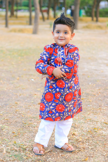 Charming Floral Kids' Outfit