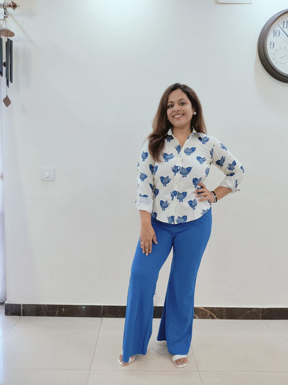 Blue Bird Shirt for Women